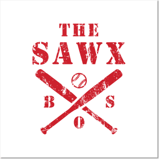 The sawx Boston red Sox baseball team Posters and Art